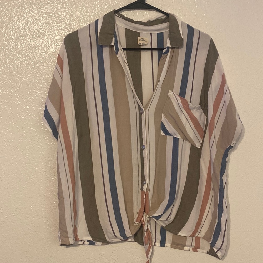 Billabong striped blouse